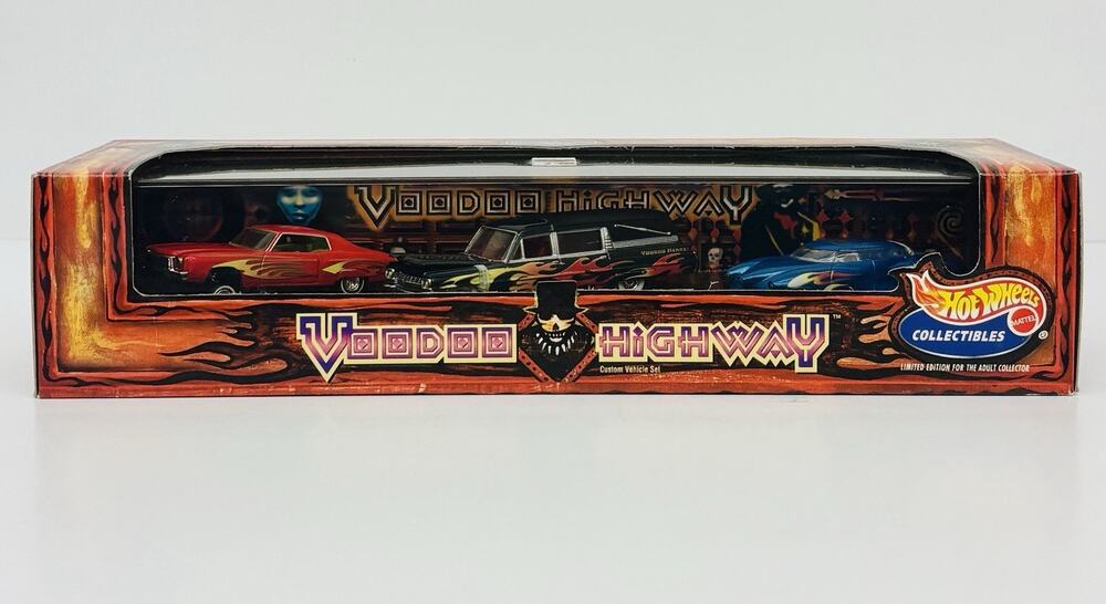 Hot Wheels Voodoo Highway 3 Car Custom Vehicle Set Custom Series 3 Sealed